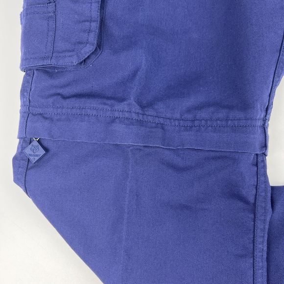 Boy Scouts Of America BSA Youth Switchback Pants Uniform Blue Sz 20 Convertible‎ - Picture 4 of 15